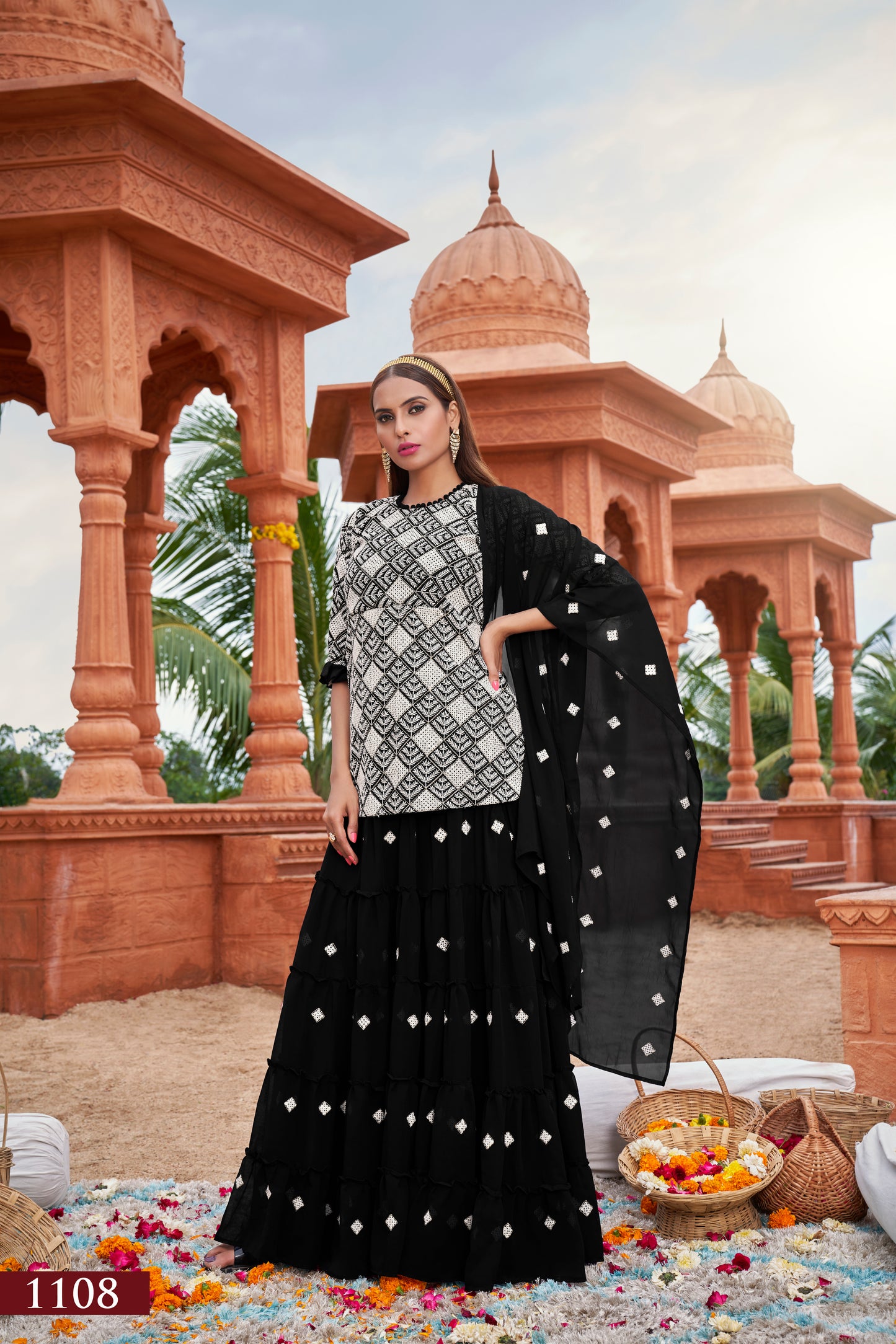 Ready-to-Wear Premium Designer Gown with Zari & Sequins