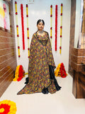 Black Mirror Work Navratri Chaniya Choli – Premium Silk & Reyon 2025 Collection