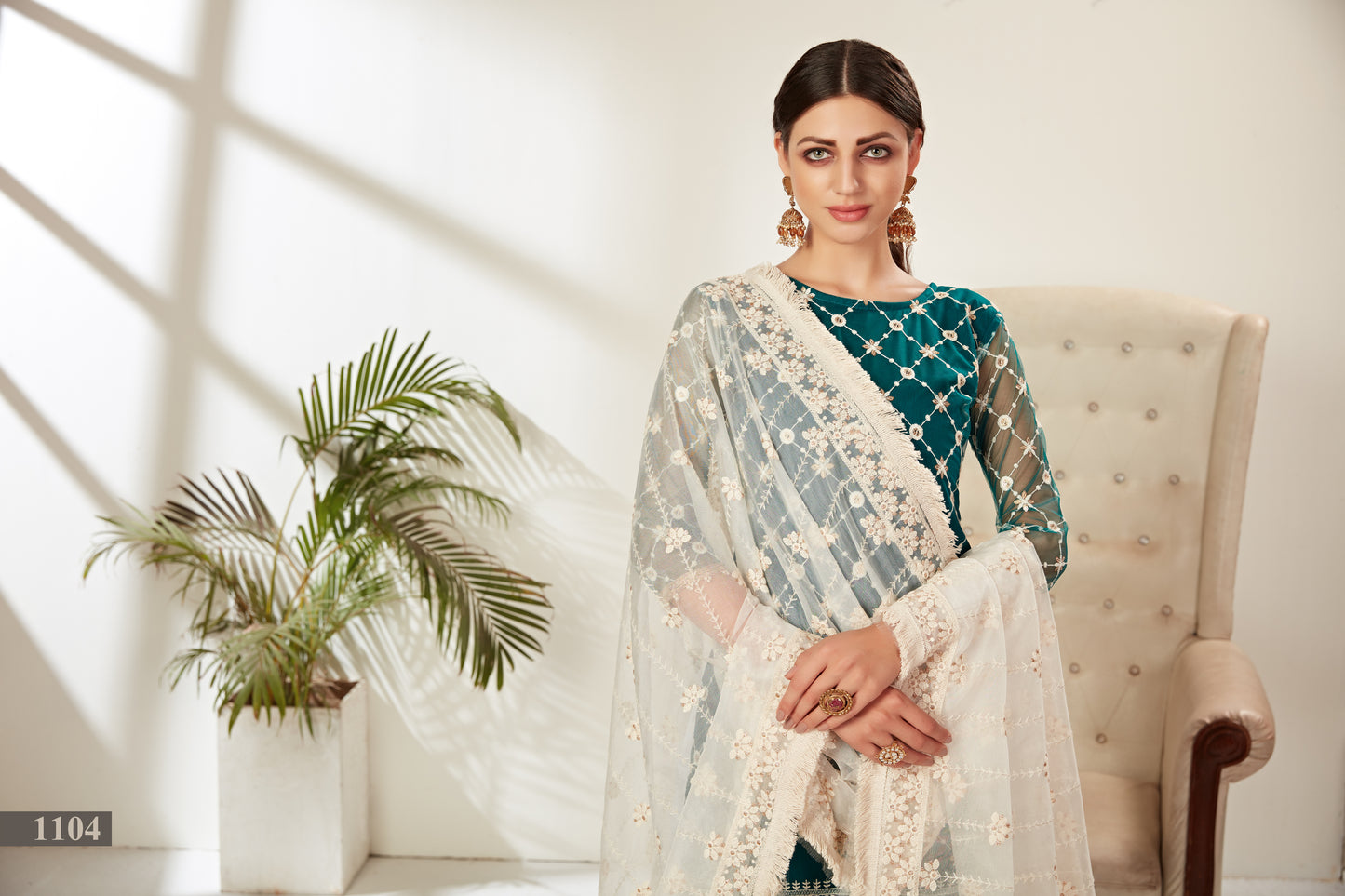 Elegant Designer Salwar Suit Set with Embroidery