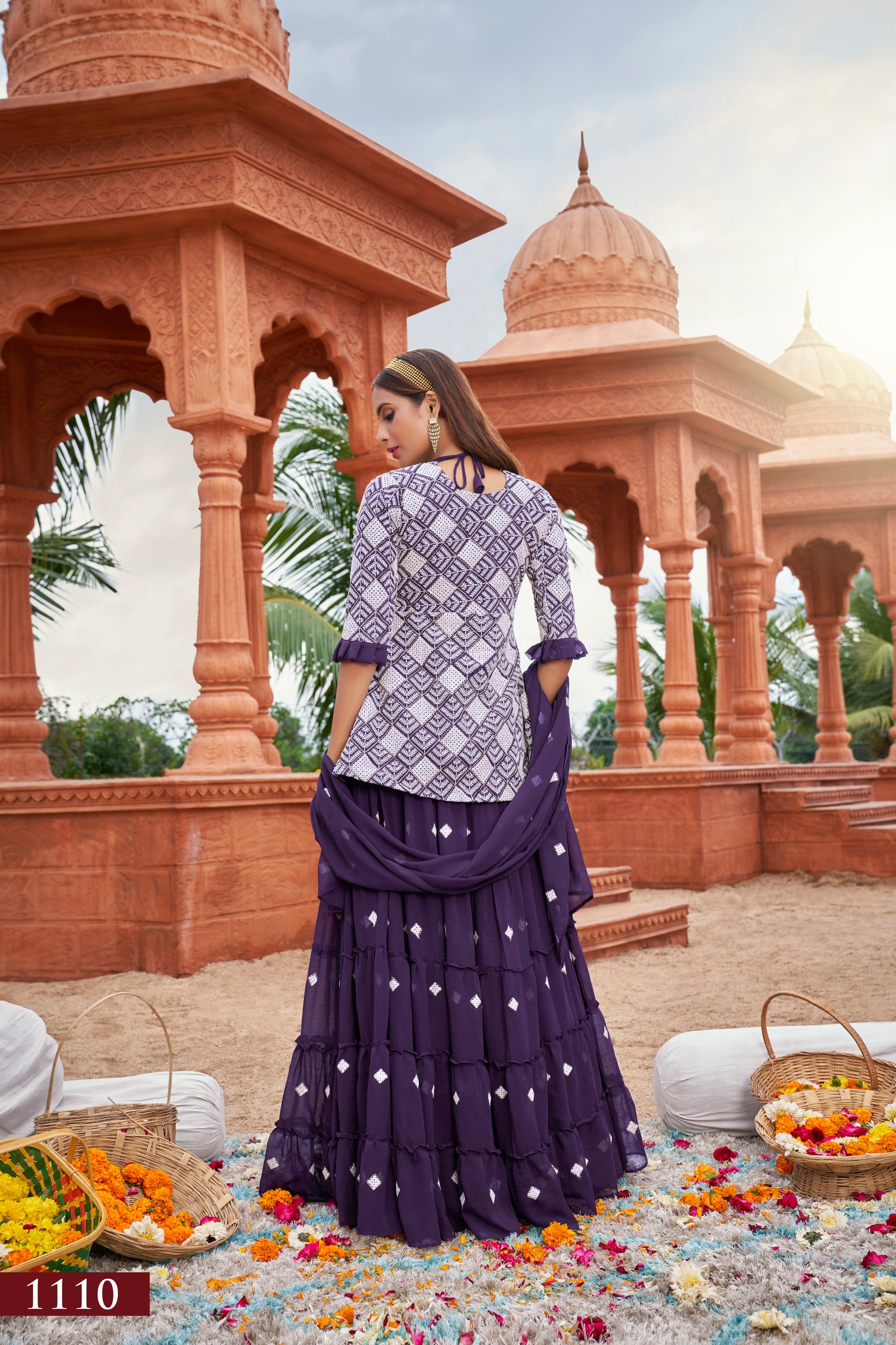 Ready-to-Wear Premium Designer Gown with Sequins