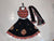Baby Girl Navratri Chaniya Choli with Embroidered Blouse & Dupatta (Black) (2–3 Years)