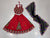 Red Kids Navratri Chaniya Choli with Embroidered Blouse & Dupatta (4–5 Years)