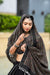 Black Ajrakh Print Chaniya Choli with Dupatta – Traditional Navratri & Garba Wear