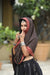 Elegant Ajrakh Print Black & Maroon Navratri Chaniya Choli Set