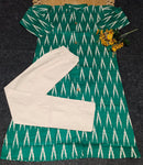 New Launching South Cotton Kurti Set with Pants – Elegant Printed Daily Wear